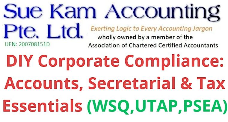 WSQ DIY Corporate Compliance: Accounts, Secretarial & Tax Essentials