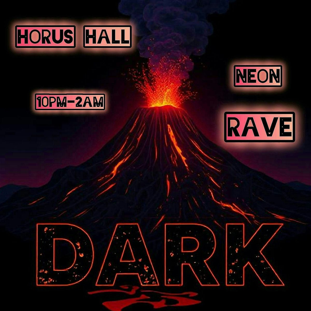 DARK - a neon rave