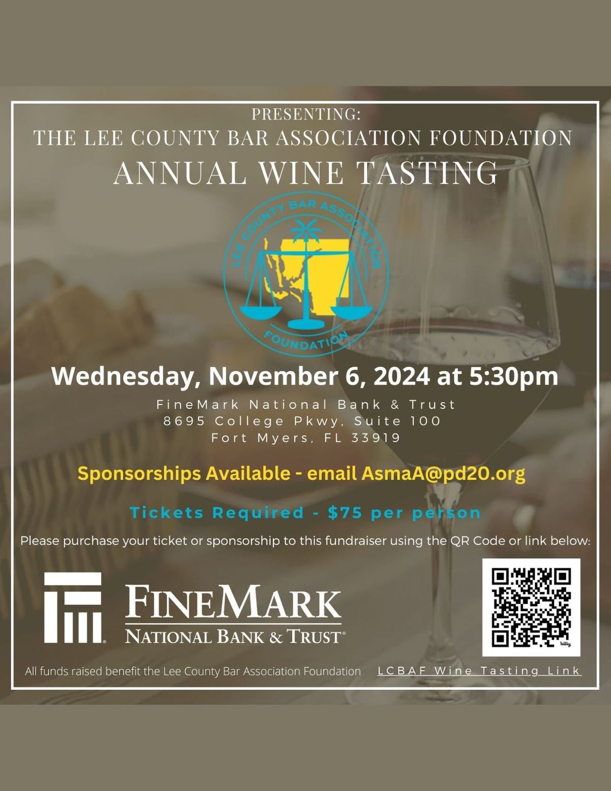 LCBAF Annual Wine Tasting