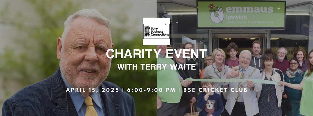 Bury Business Connections Charity Event with Terry Waite