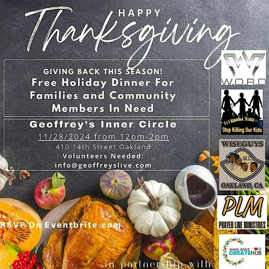 Free Thanksgiving Dinner 11\/28\/2024