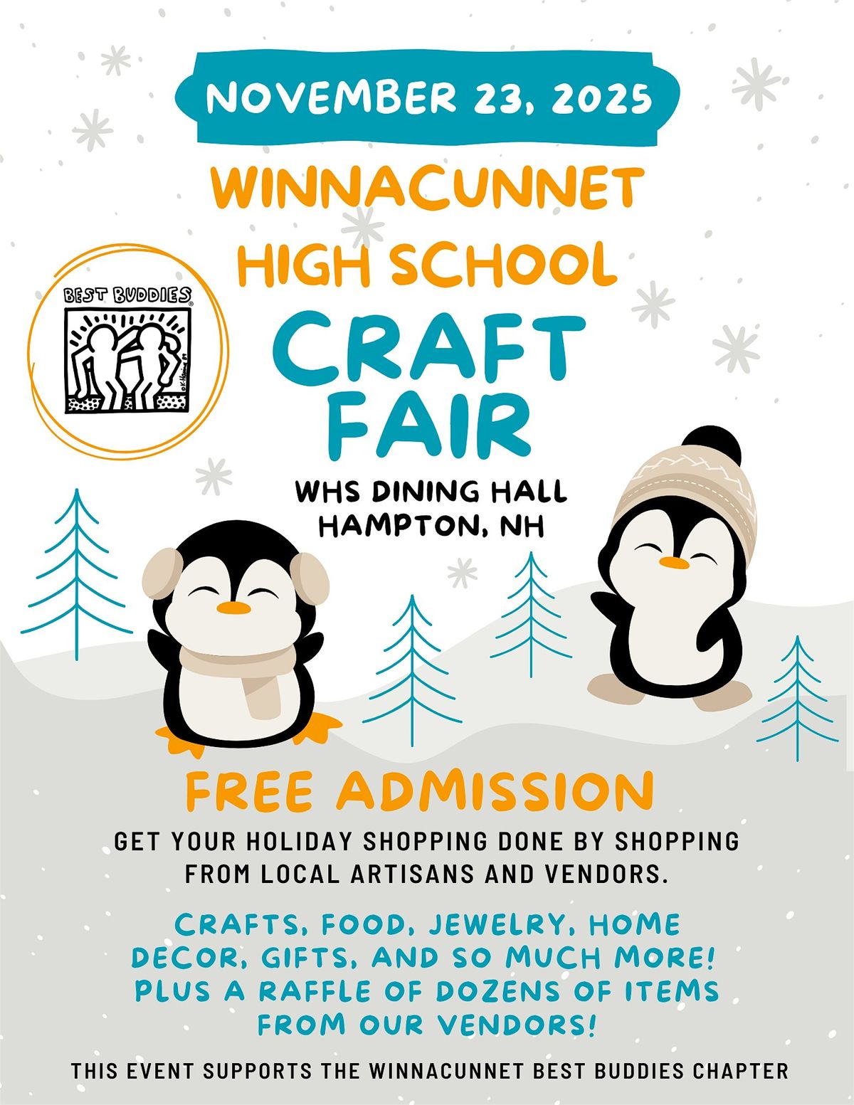 Winnacunnet High School Vendor and Craft Fair Fall 2025