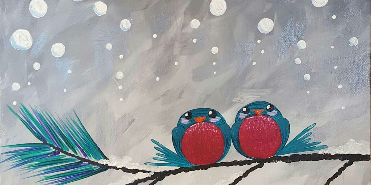 Toot Sweet Winter - Paint and Sip by Classpop!\u2122