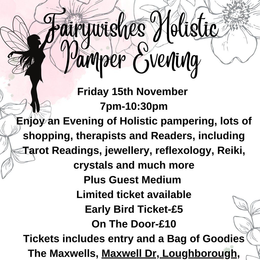 Fairywishes Holistic Pamper Evening