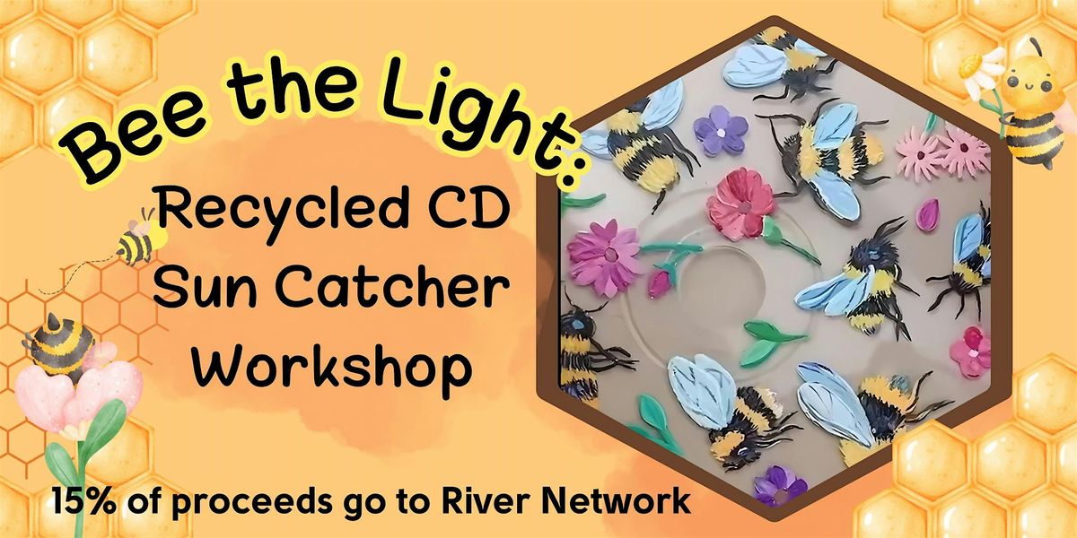 Bee the Light: Recycled CD Sun Catchers