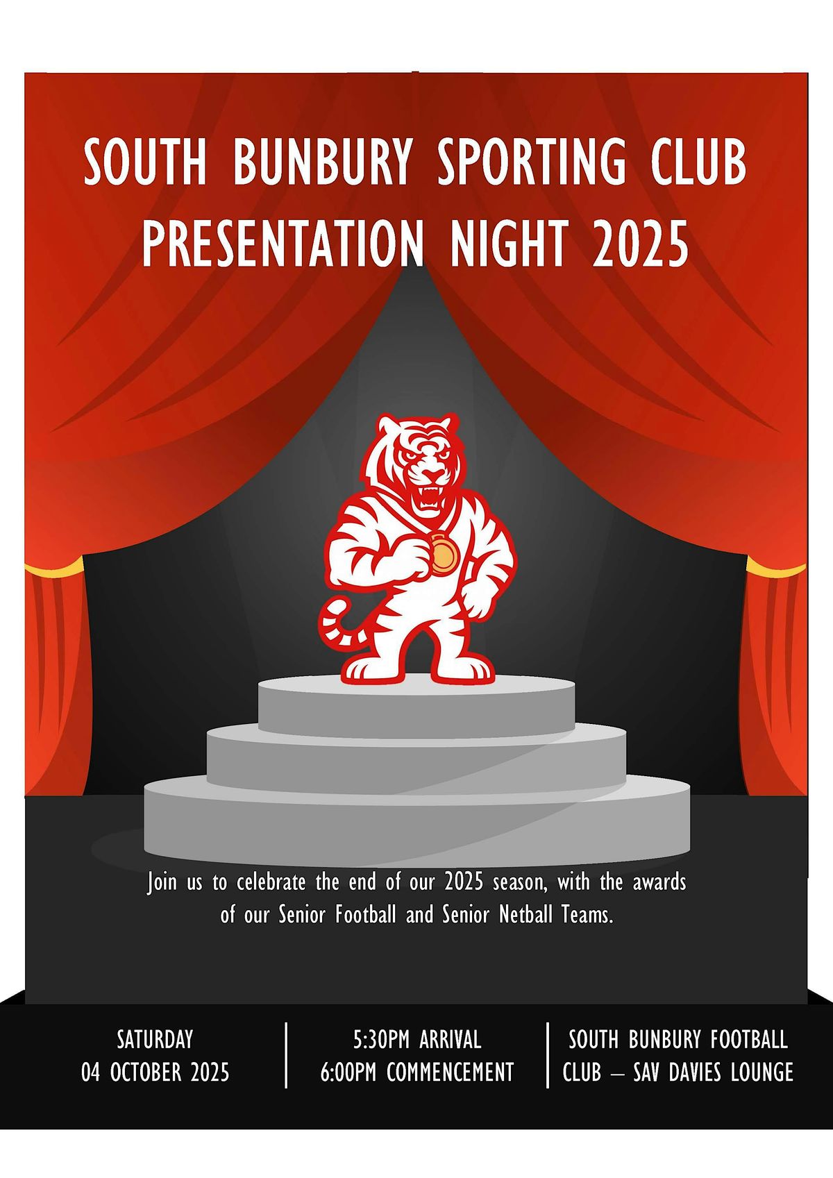 South Bunbury Presentation Night 2025