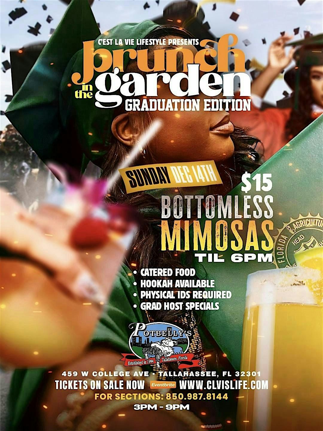 BRUNCH IN THE GARDEN: GRADUATION EDITION