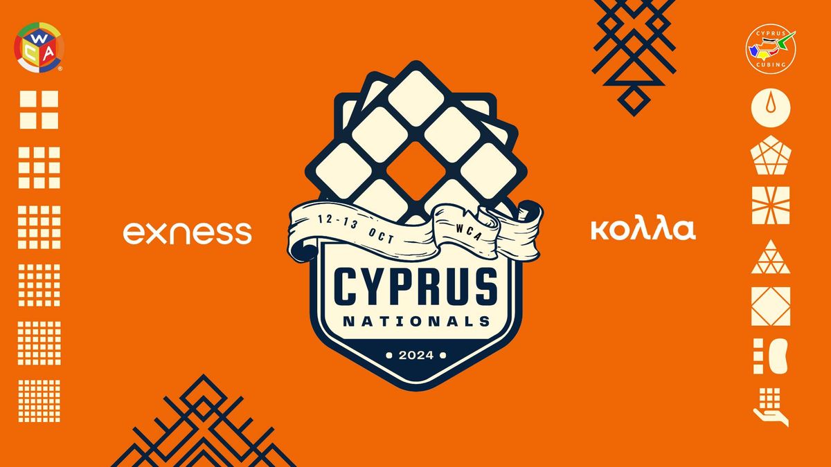 Cyprus Nationals 2024: official WCA speedcubing competition