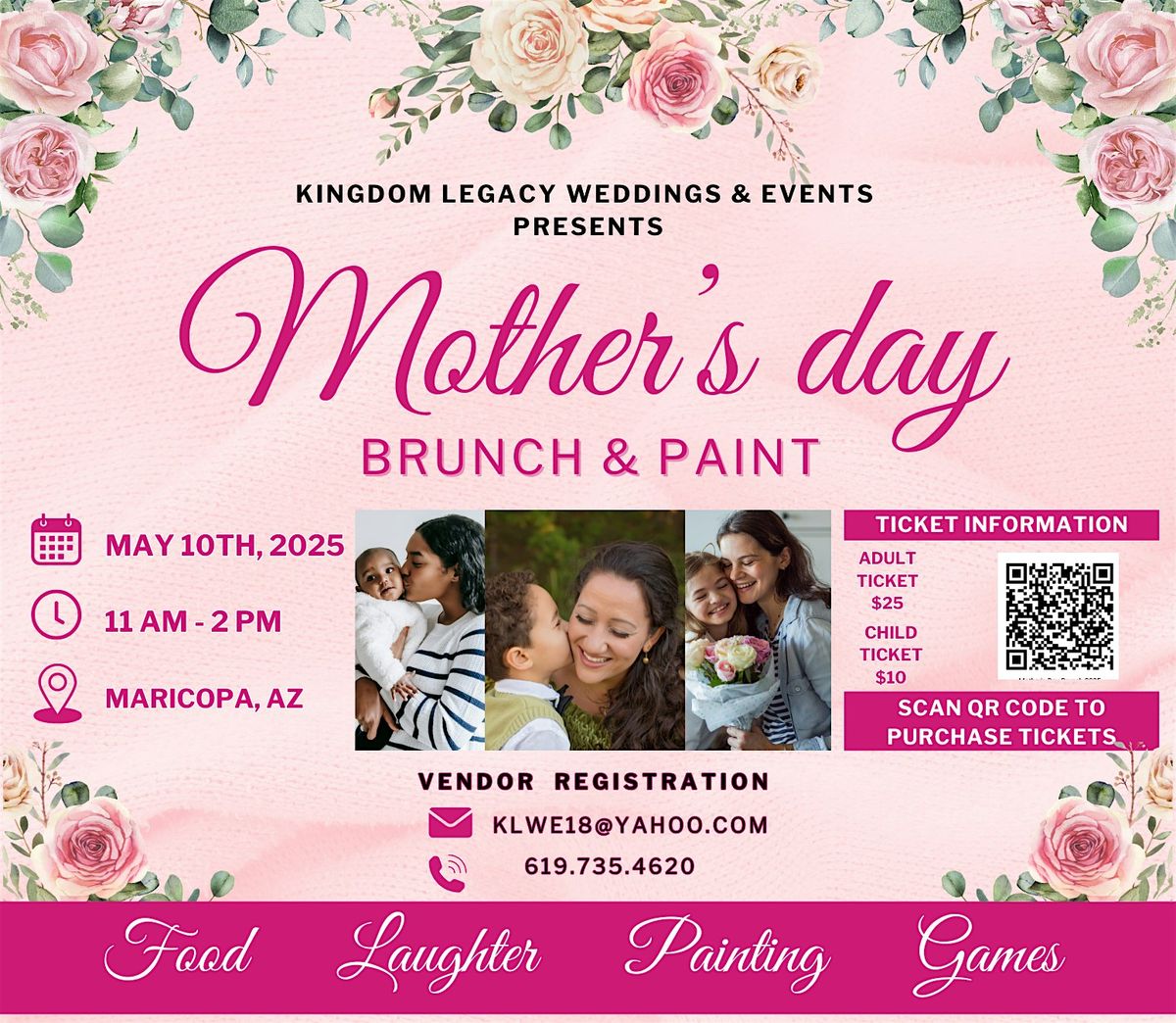 Mother's Day Brunch & Paint