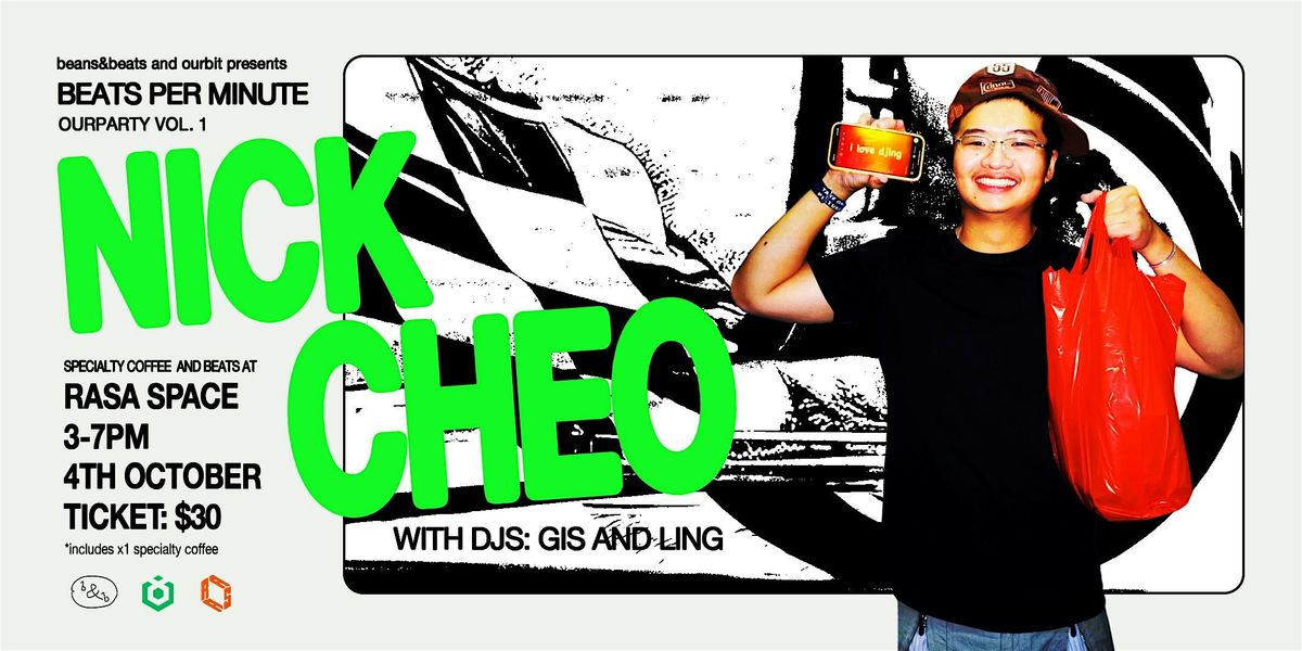 BEANS&BEATS x OURBIT: DJ NICK CHEO IN SINGAPORE (F1 EDITION)