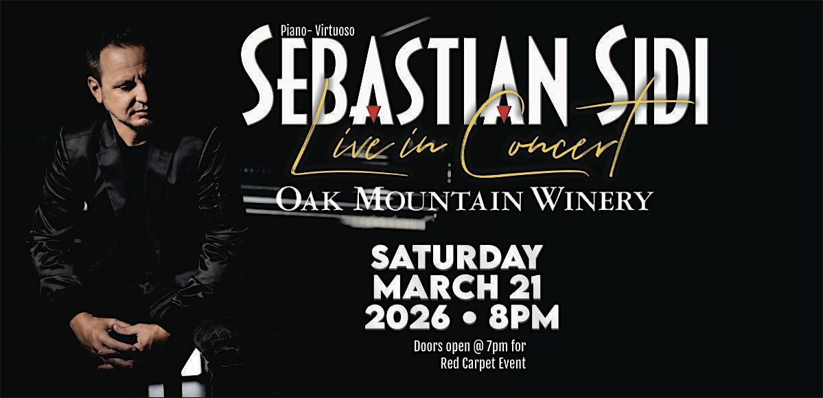 Sebastian Sidi Live at Oak Mountain Winery