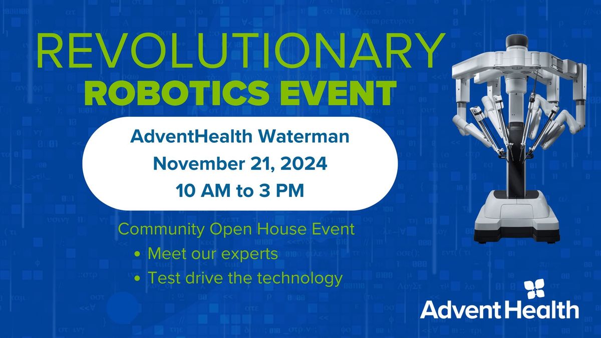 Revolutionary Robotics Event