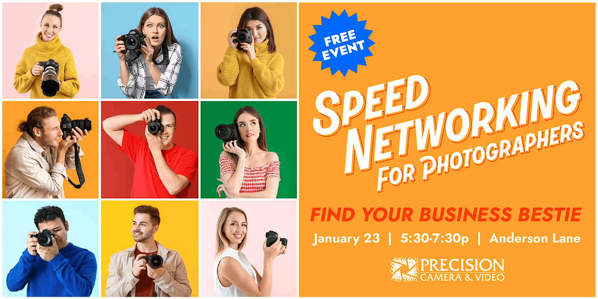 Speed Networking for Photographers