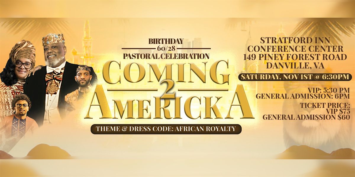 Coming 2 AmeRicka Pastoral Anniversary
