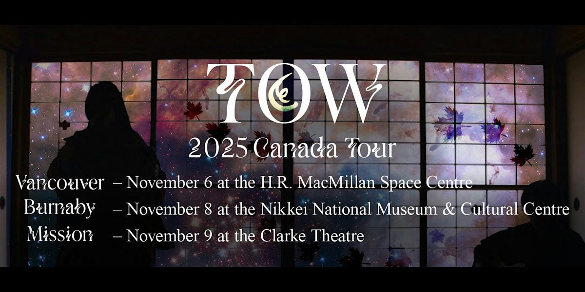 TOW in Burnaby: Japan's Acclaimed Acoustic Duo