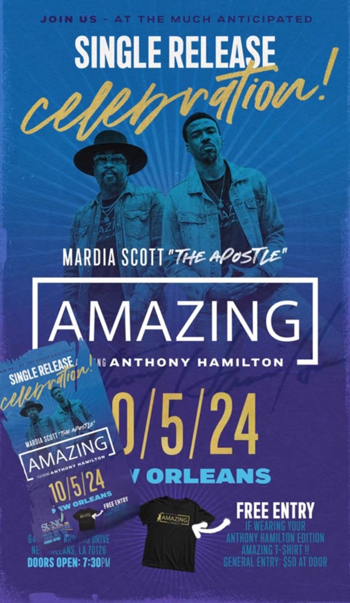 Anthony Hamilton "AMAZING" Concert