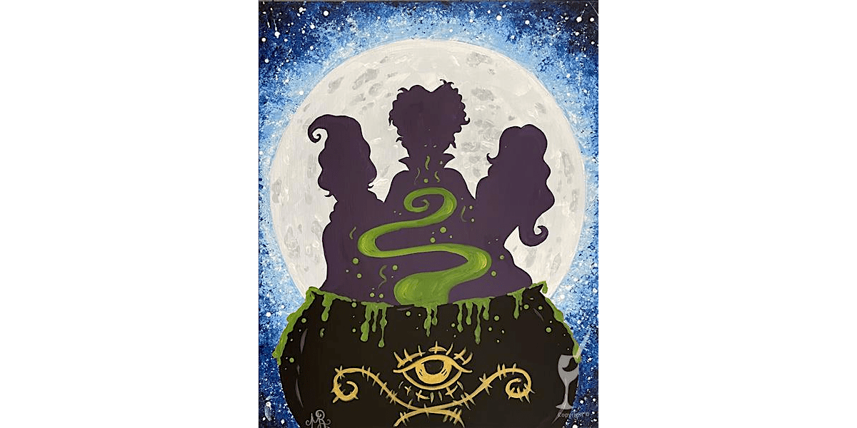 A Bunch of Hocus Pocus - Paint and Sip in San Antonio | Classpop!\u2122