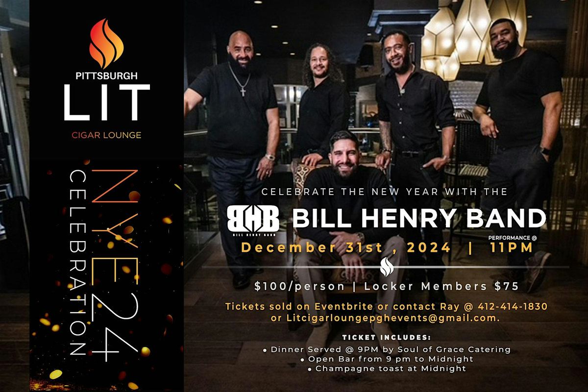 Bill Henry Band NYE Celebration At Lit