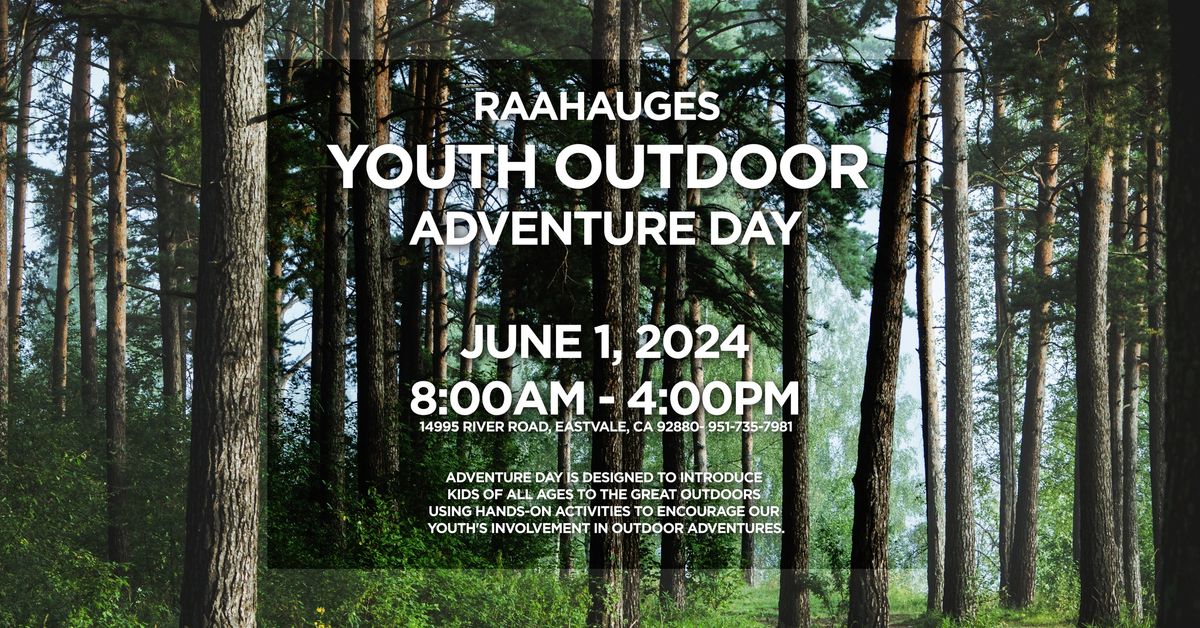 Youth Outdoor Adventure Day 2024