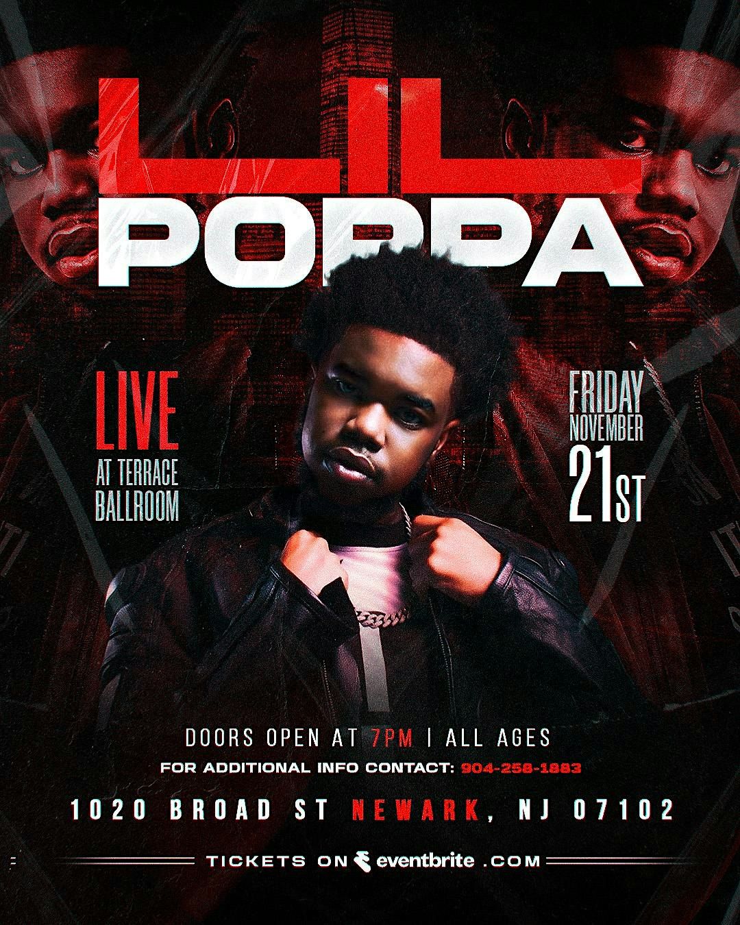 Lil Poppa Live at Terrace Ballroom (Newark, NJ)