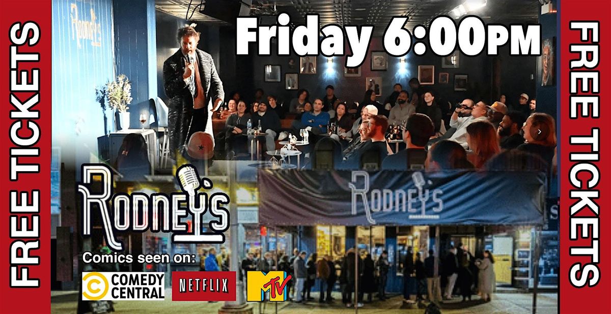 Free Comedy Show Tickets! Standup Comedy at Rodney's Comedy Club