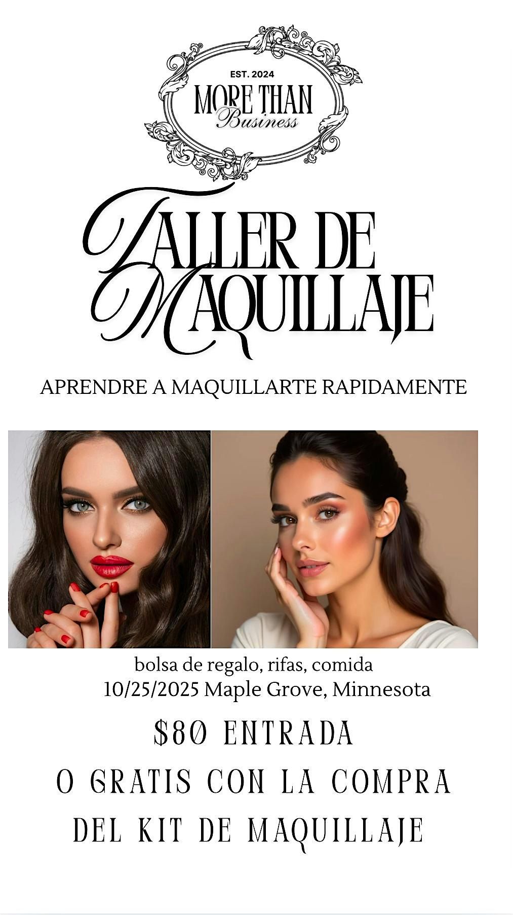 Taller de maquillaje - masterclass