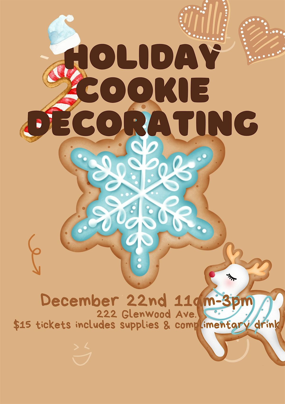 Wonderland presents: Holiday Cookie Decorating