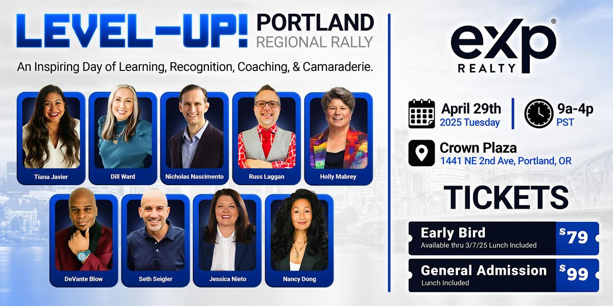 LEVEL UP! eXp Realty Portland Regional Rally