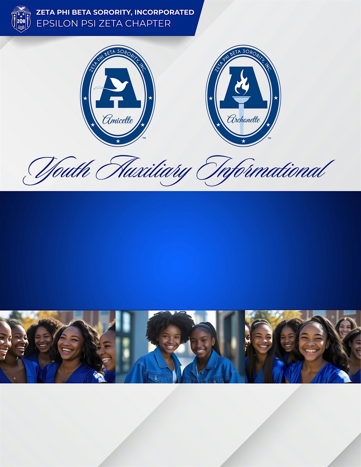 Epsilon Psi Zeta Chapter Amicette and Archonette Informational Meeting