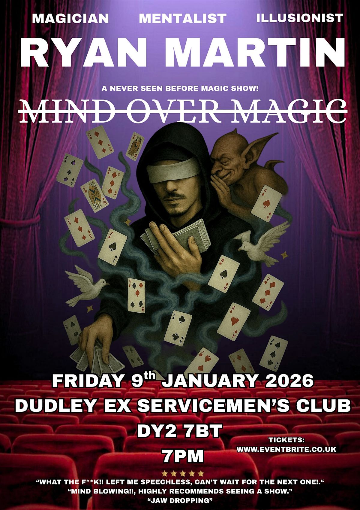 RYAN MARTIN PRESENTS: MIND OVER MAGIC