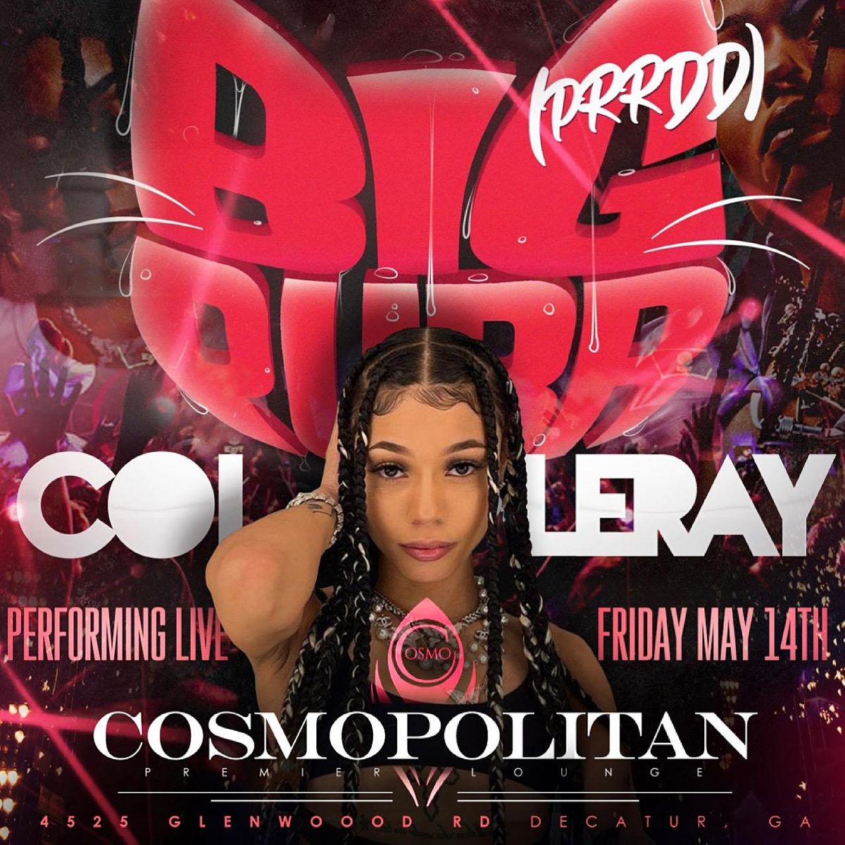 COI LERAY PERFORMING LIVE AT COSMO FRIDAY