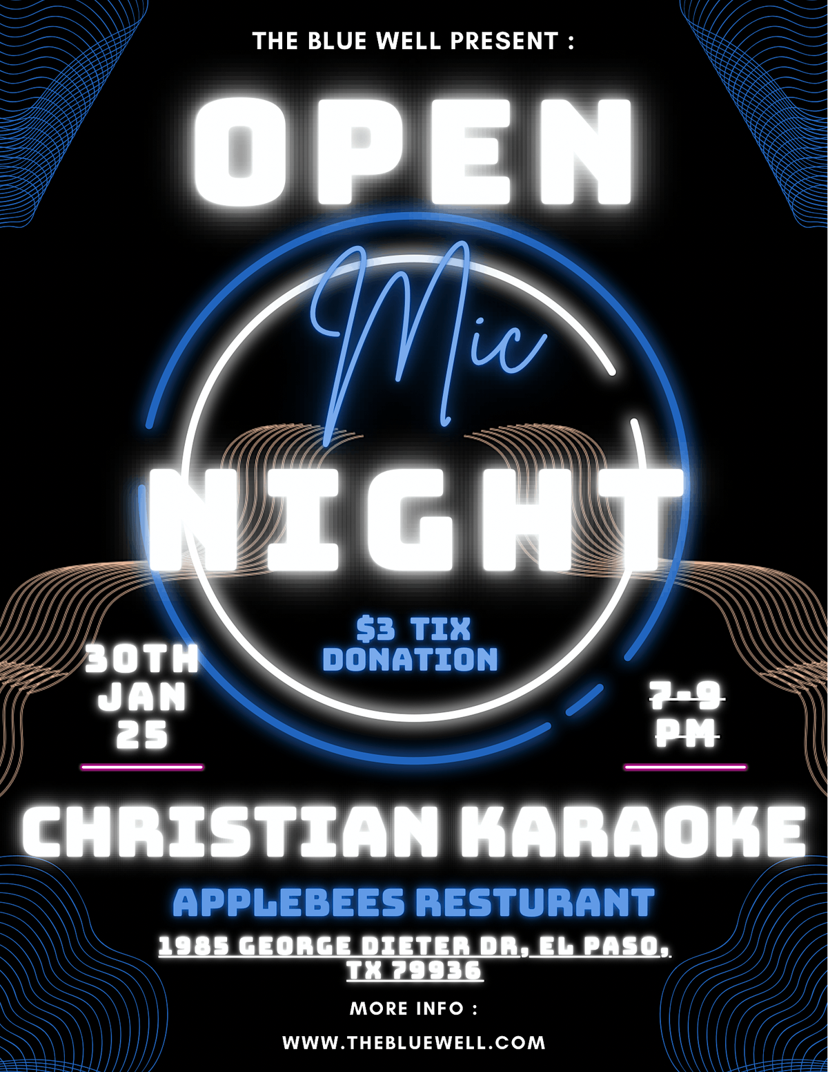 Open Mic\/ Christian Karaoke Night