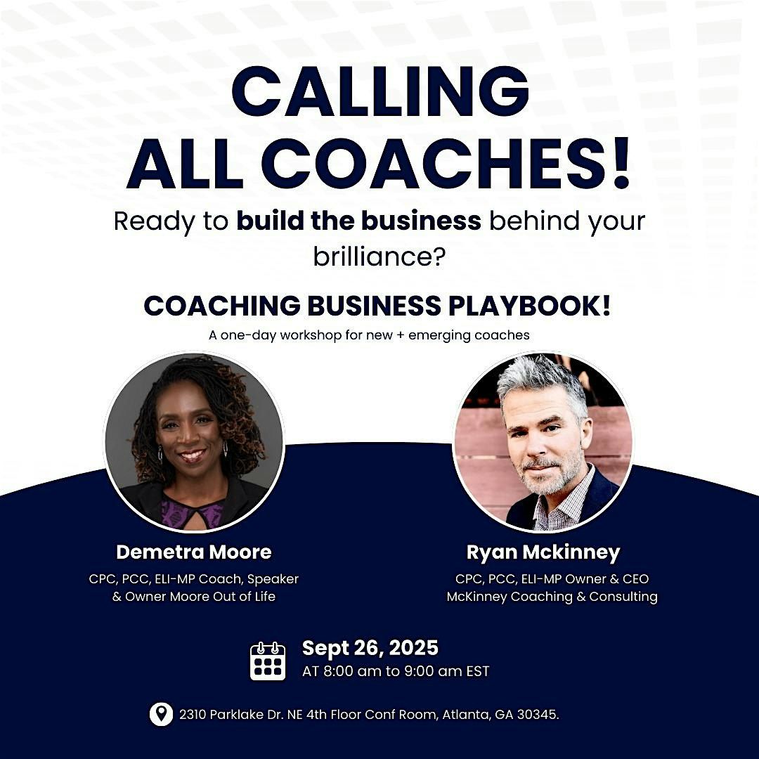 Coaching Business Playbook Intensive