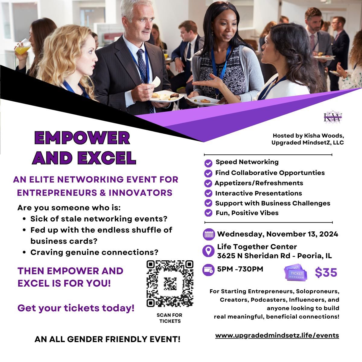 Empower and Excel: An Elite Networking Event For All Entrepreneurs and Innovators