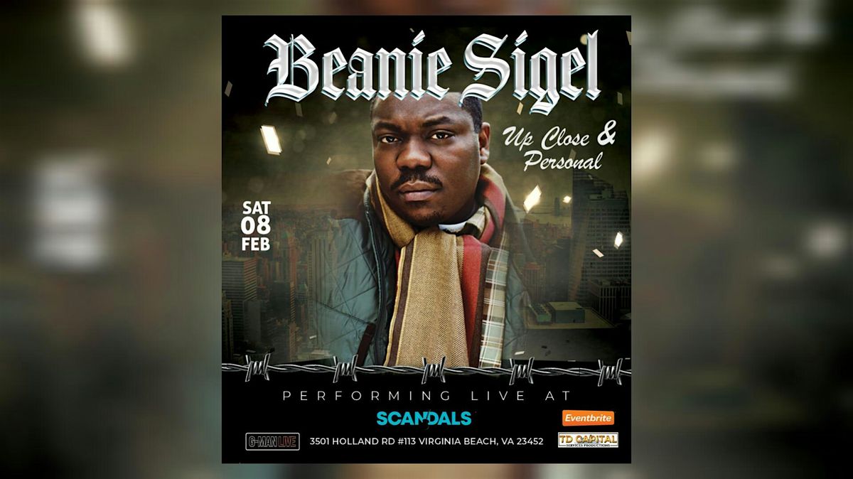 Beanie Sigel "Up Close & Personal" Live