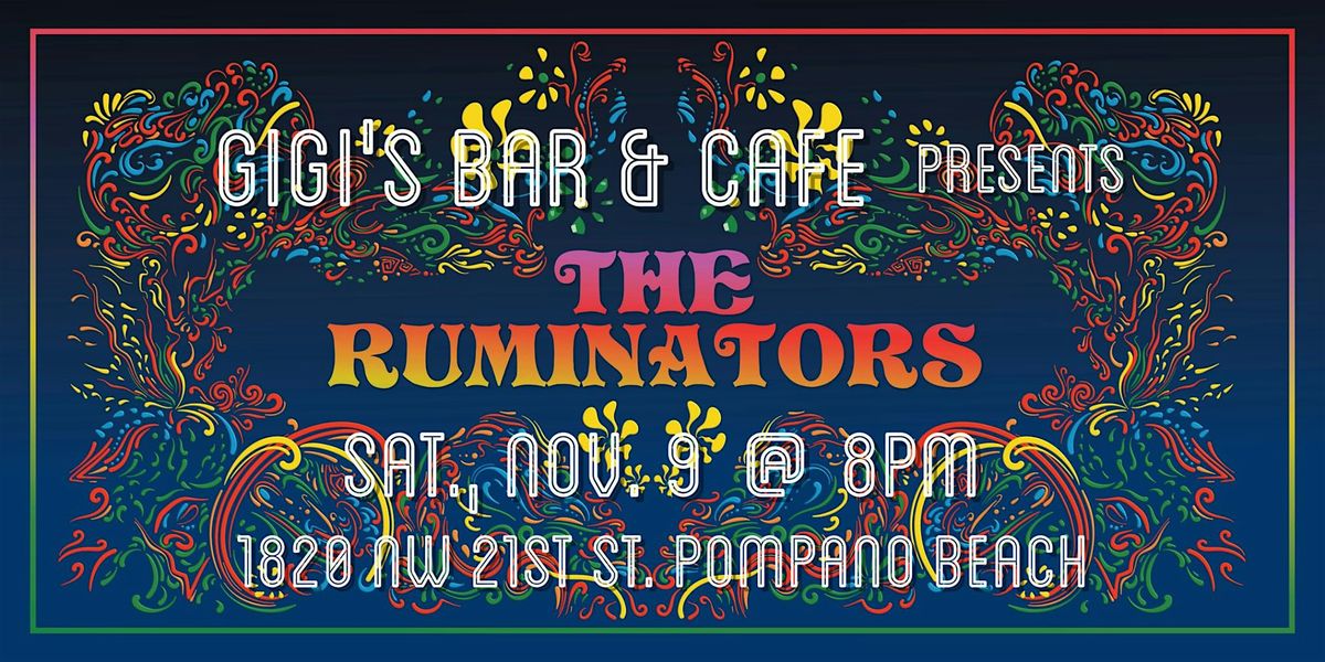 The Ruminators Perform LIVE @ Gigi's Bar & Cafe- Restaurant & Bar