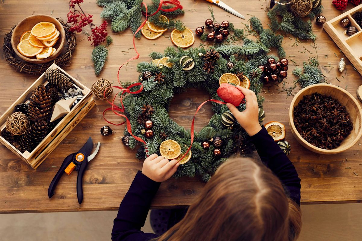 Women In Business London | Christmas Wreath Making