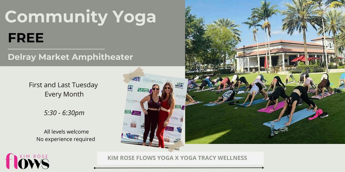 Yoga On The Green at Delray Marketplace