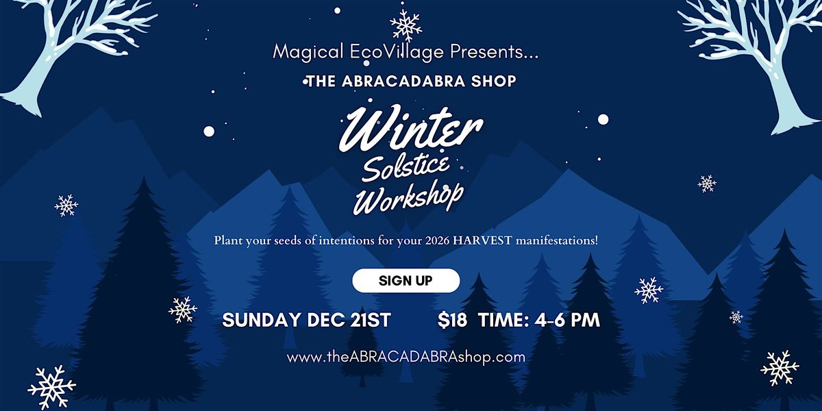 Winter Solstice Workshop
