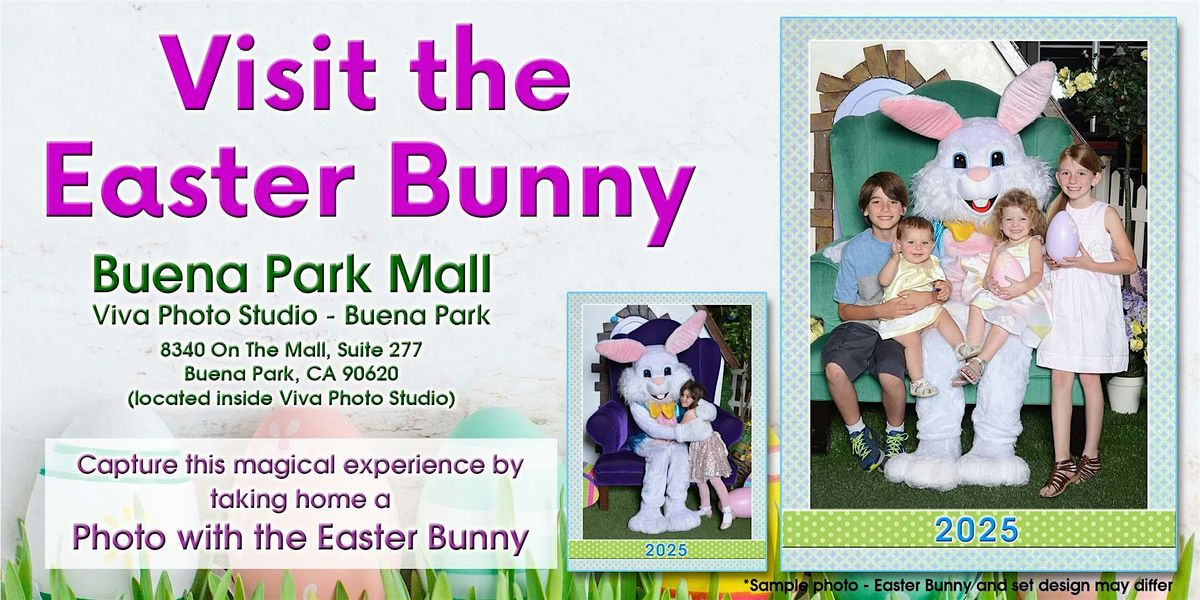 Easter Bunny Photos 2025 at Buena Park Mall
