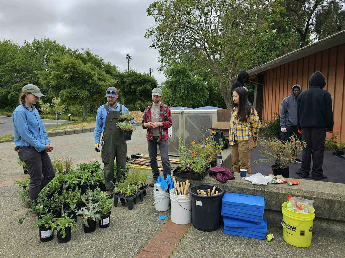 Community  Gardening Day at Booker T Anderson Community Center