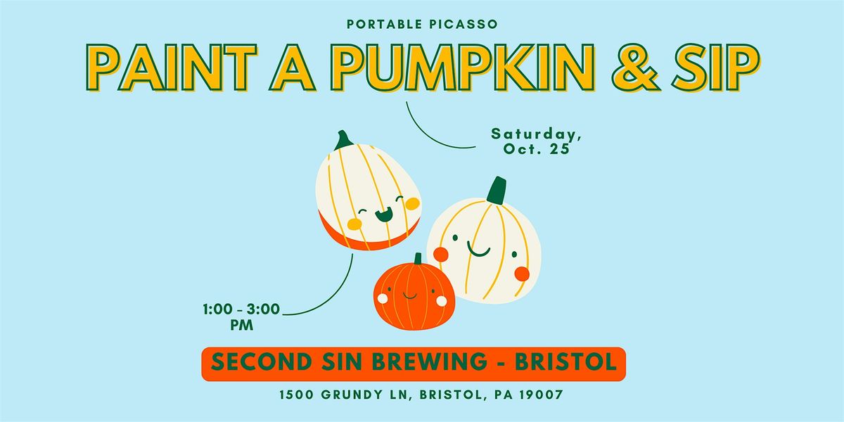 Paint a Pumpkin & Sip - Paint and Sip