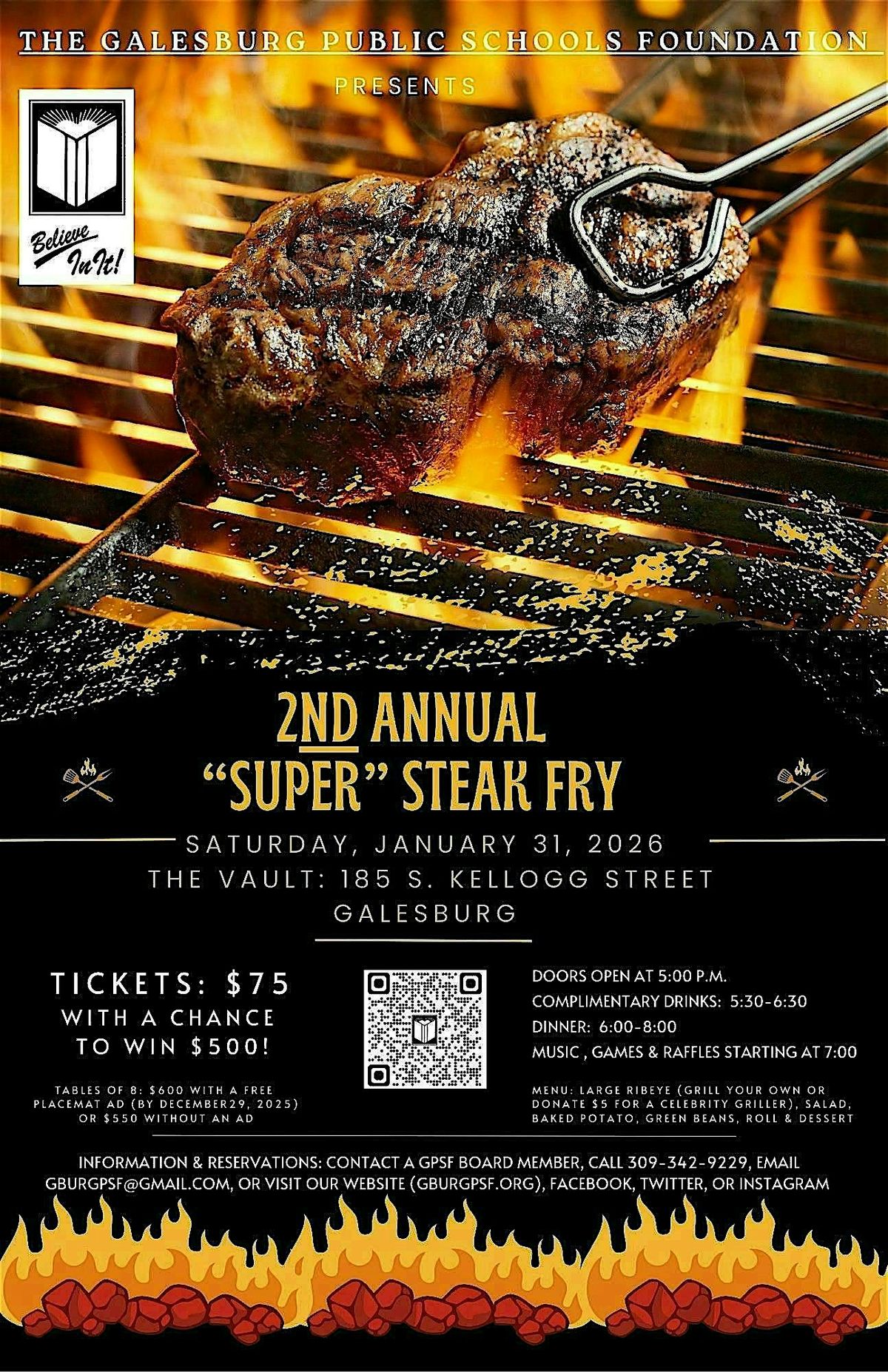 2nd Annual "Super" Steak Fry