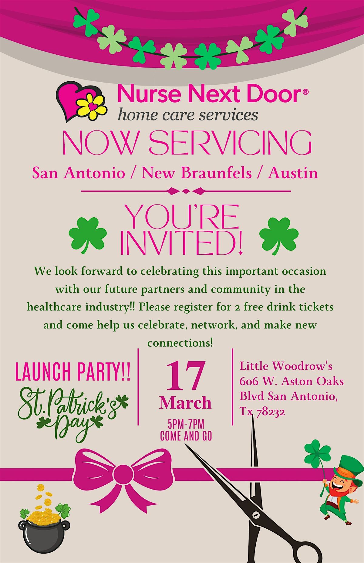 Nurse Next Door -San Antonio Launch Party