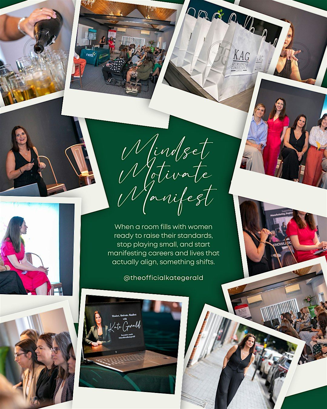 Mindset. Motivate. Manifest. - K.A.G. Women In Business