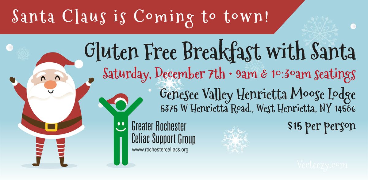 GRCSG Gluten Free Breakfast with Santa