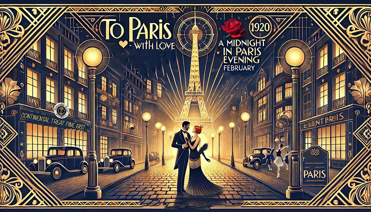 To Paris ~ With Love: A Midnight in Paris Themed Evening