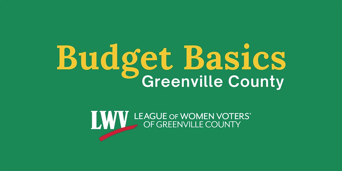 Budget Basics: Greenville County