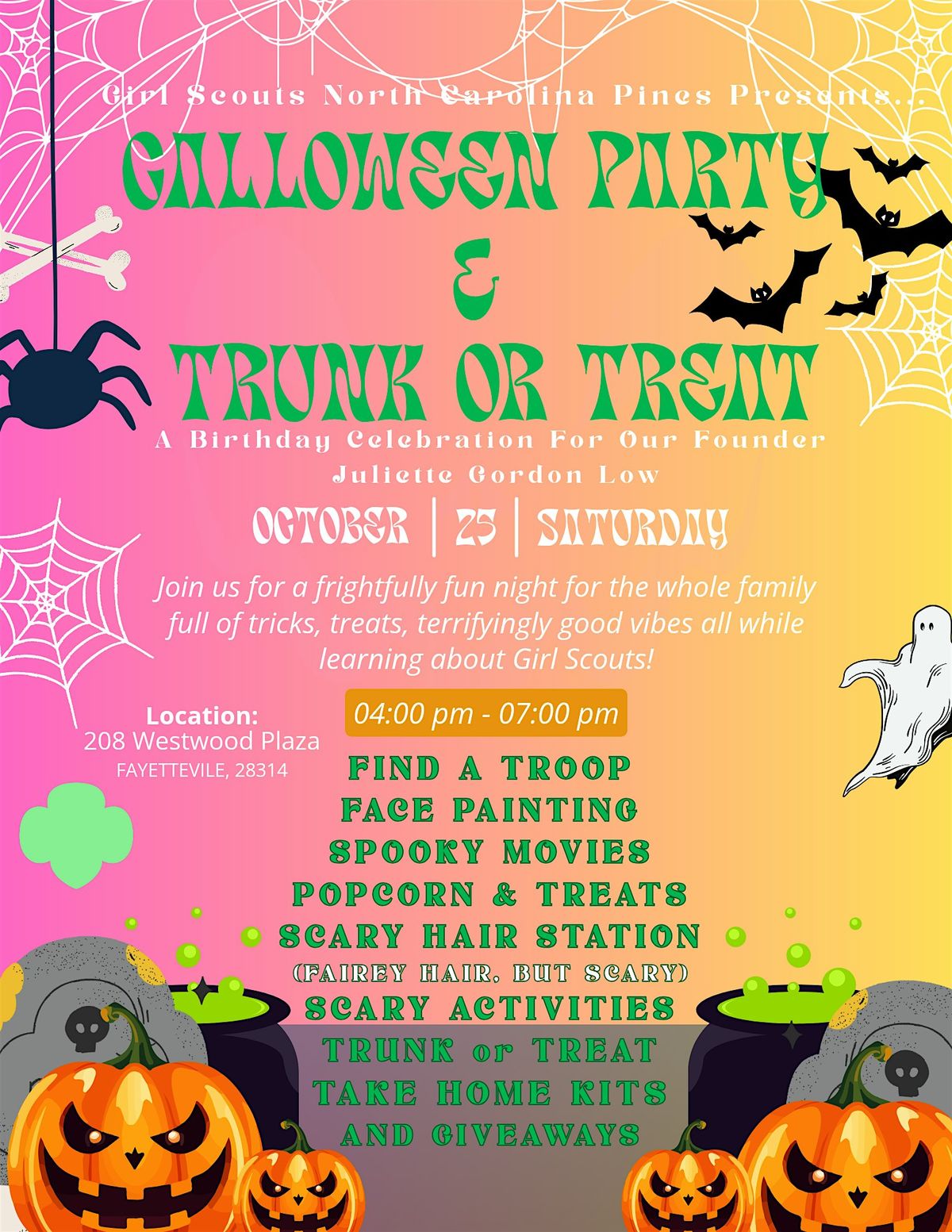Galloween With Girl Scouts