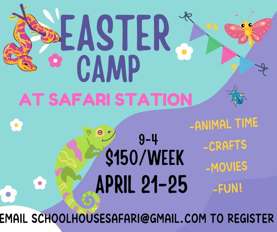 Easter Camp at Safari Station